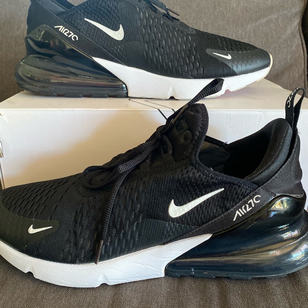 Nike Air Max 270  black and white / size 11.5 in men